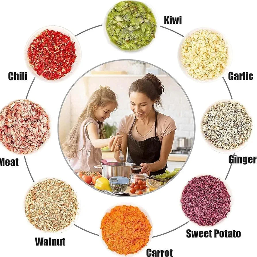 Manual Fruit and Vegetable Chopper